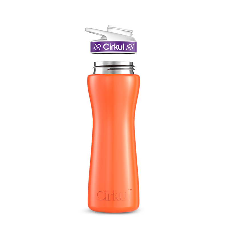 22oz. Stainless Steel Bottle & Comfort Grip Lid zsvyb t29wn
