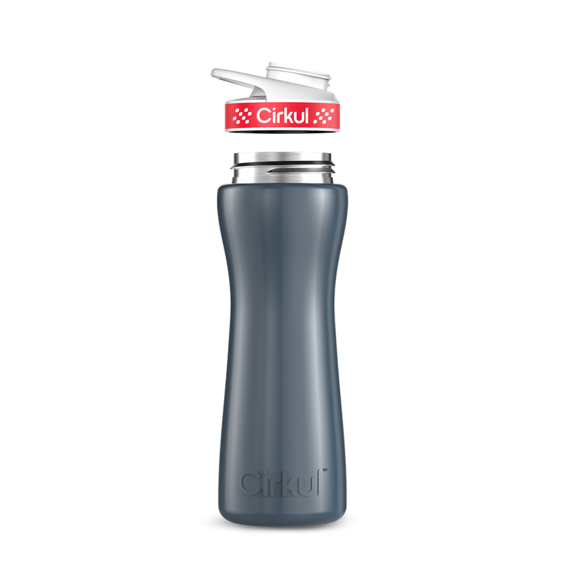 22oz. Stainless Steel Bottle & Comfort Grip Lid zsvyb t29wn