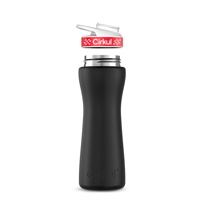 22oz. Stainless Steel Bottle & Comfort Grip Lid zsvyb t29wn