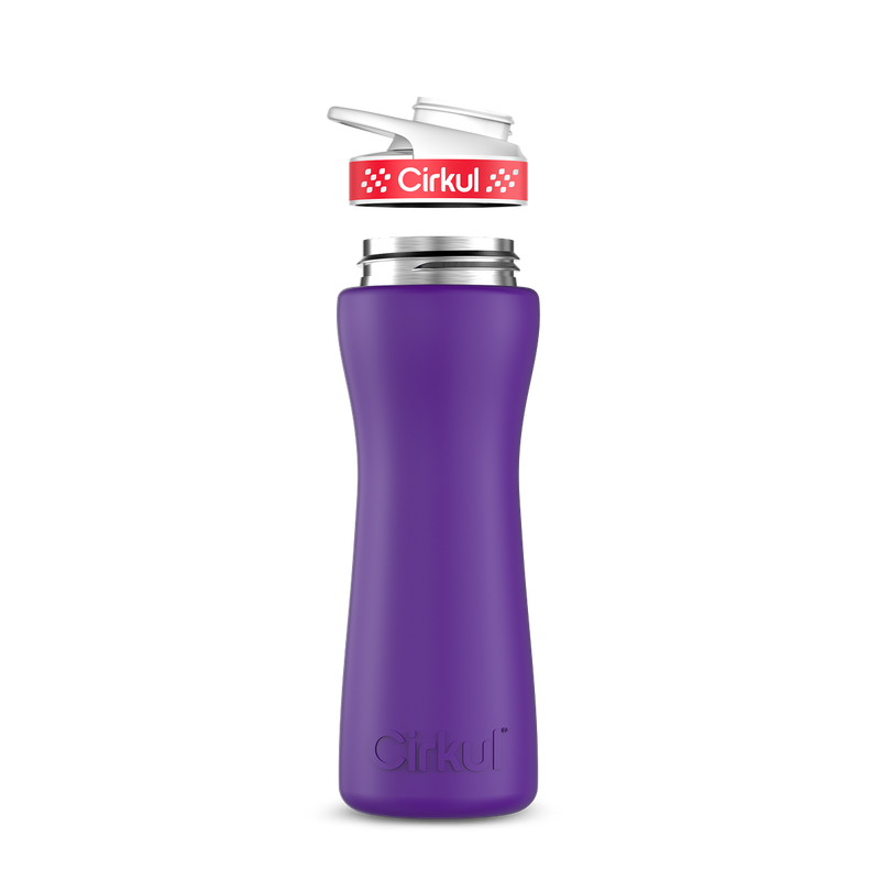 22oz. Stainless Steel Bottle & Comfort Grip Lid zsvyb t29wn