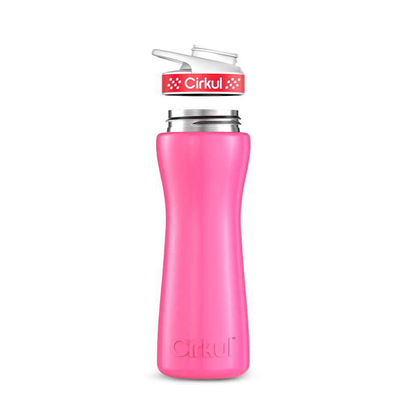 22oz. Stainless Steel Bottle & Comfort Grip Lid zsvyb t29wn