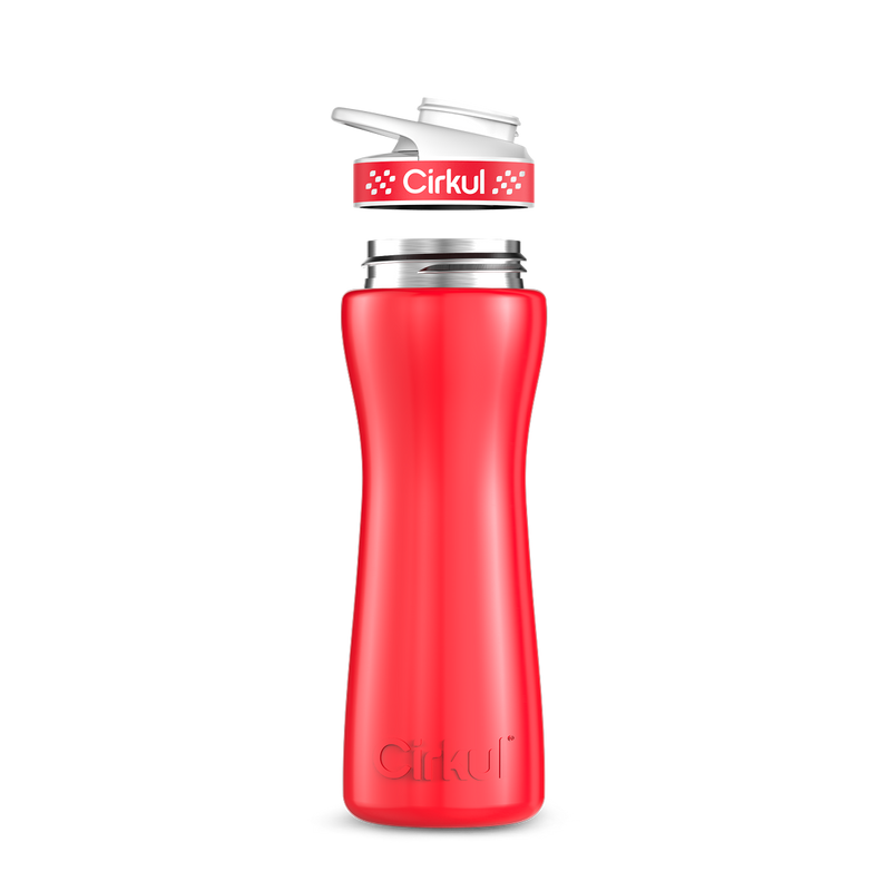22oz. Stainless Steel Bottle & Comfort Grip Lid zsvyb t29wn