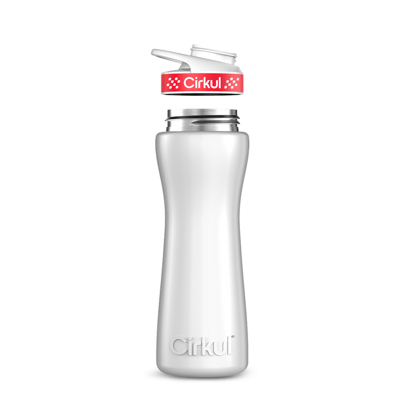 22oz. Stainless Steel Bottle & Comfort Grip Lid zsvyb t29wn