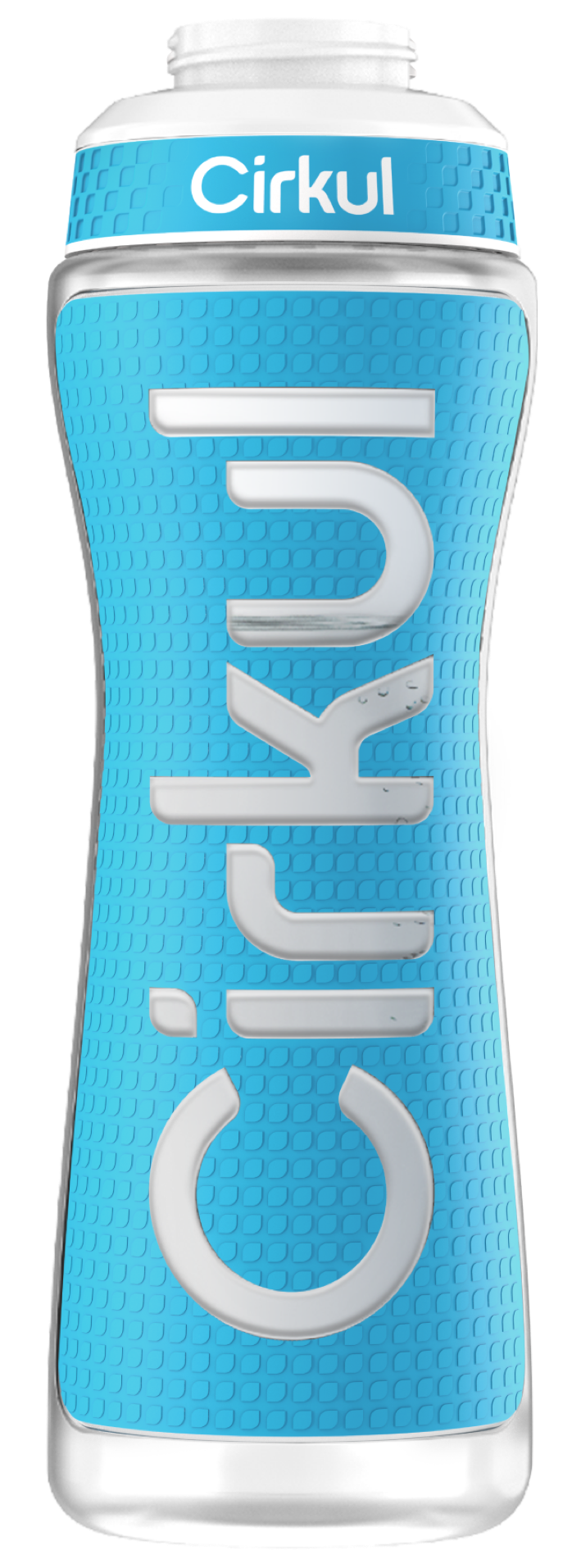 22oz. Grip Squeeze Plastic Bottle & Sport Lid gb5a9 smcur
