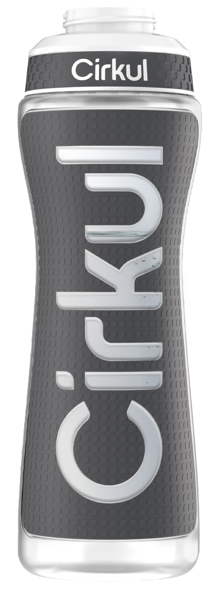 22oz. Grip Squeeze Plastic Bottle & Sport Lid gb5a9 smcur