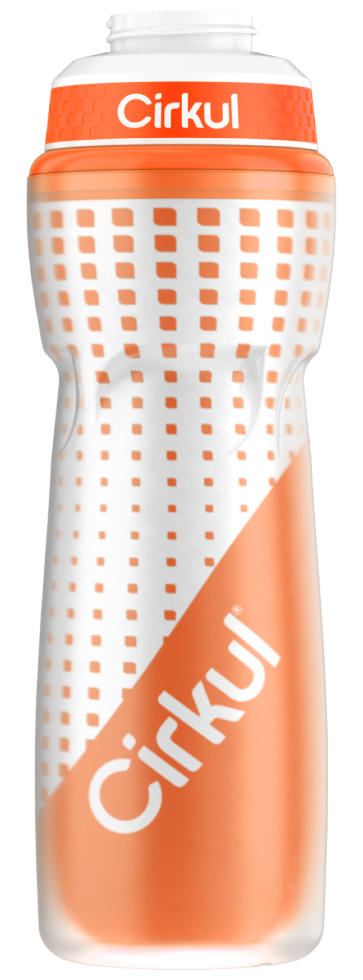 22oz. Insulated Squeeze Plastic Bottle & Sport Lid atjhb fxnrb