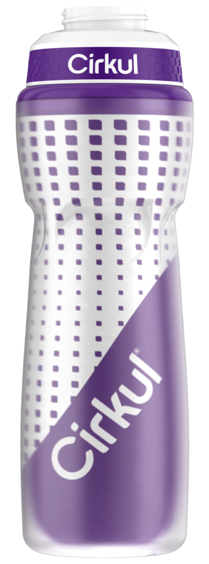 22oz. Insulated Squeeze Plastic Bottle & Sport Lid atjhb fxnrb