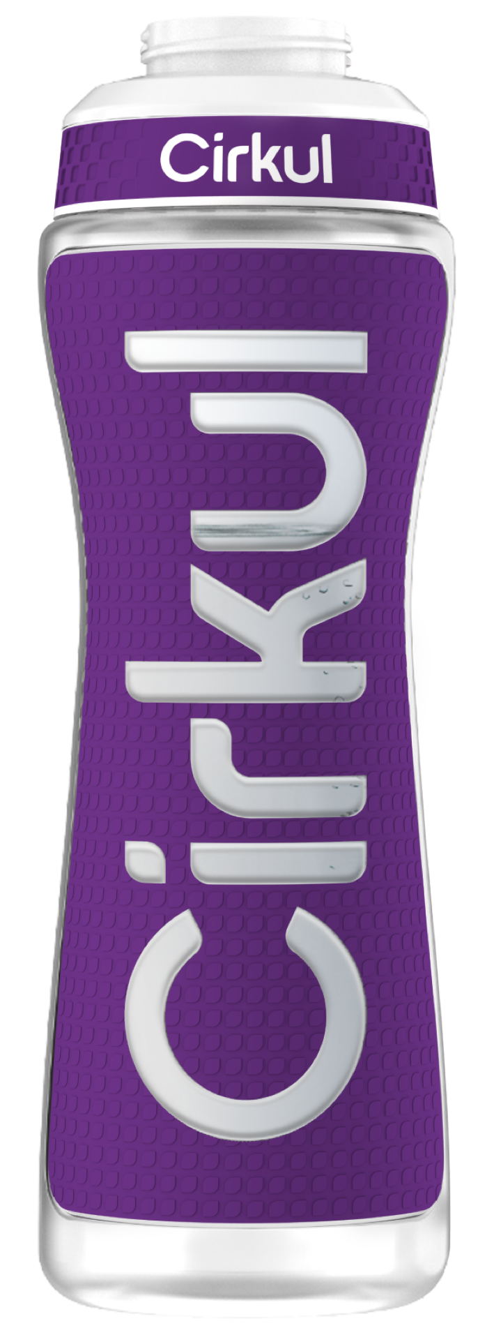 22oz. Grip Squeeze Plastic Bottle & Sport Lid gb5a9 smcur