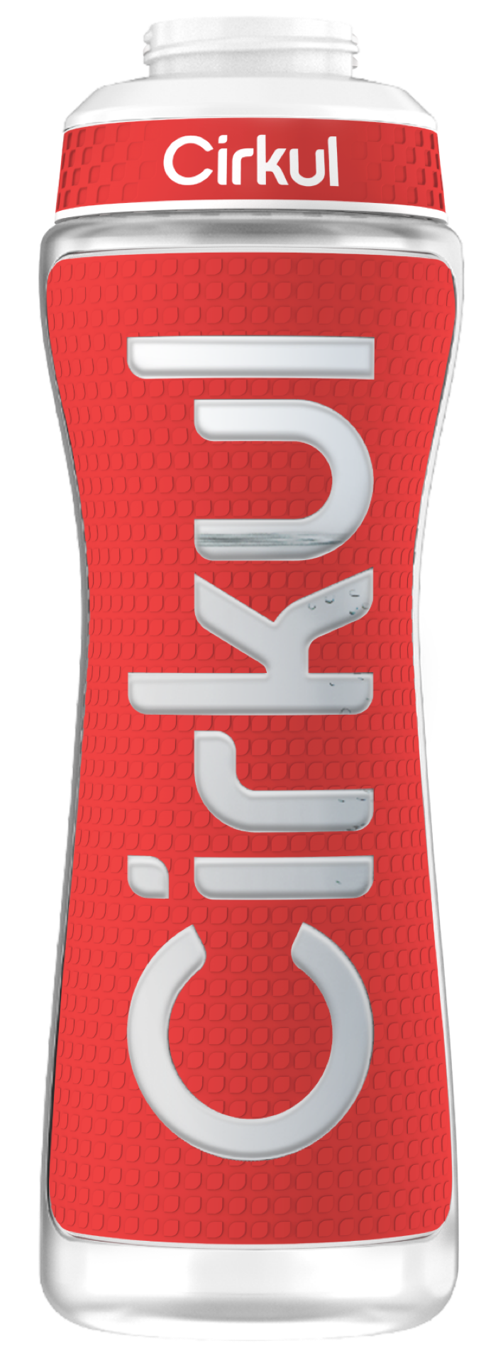 22oz. Grip Squeeze Plastic Bottle & Sport Lid gb5a9 smcur