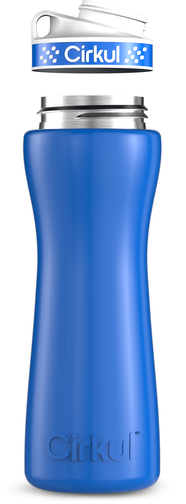 Custom 22oz. Stainless Steel Bottle & Comfort Grip Lid ertwg y8tbm