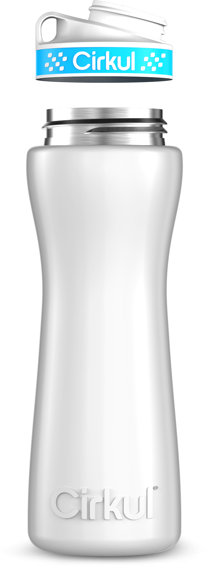 Custom 22oz. Stainless Steel Bottle & Comfort Grip Lid ertwg y8tbm