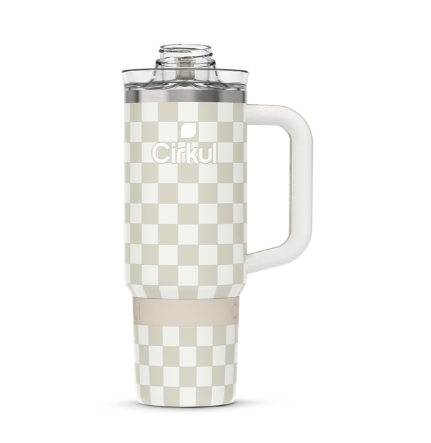 Limited Edition: 30oz. Taupe Tartan Travel StrawSip™ Tumbler nu4xg ge3kv