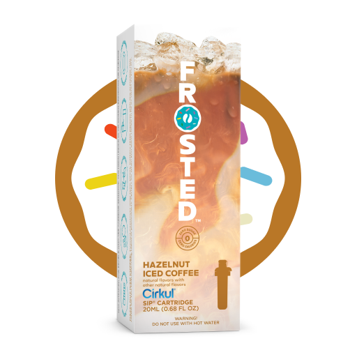 Frosted Hazelnut Iced Coffee z59cu x34ux