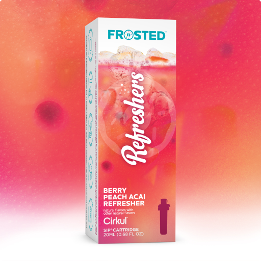 Frosted Berry Peach Acai Refresher f355j rfq8f