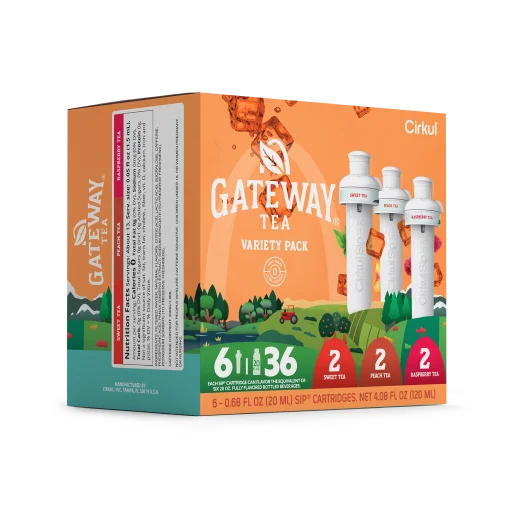 Gateway Tea® 6-Pack Variety Pack yqydy 7rhtj
