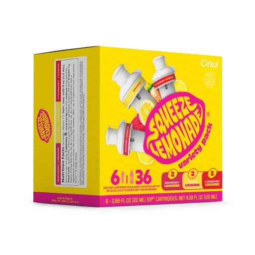 Squeeze Lemonade® 6-Pack Variety Pack f9ktf py8by